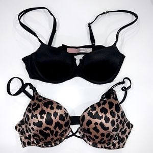 Bundle of 2 Victoria’s Secret 34 A push up bras